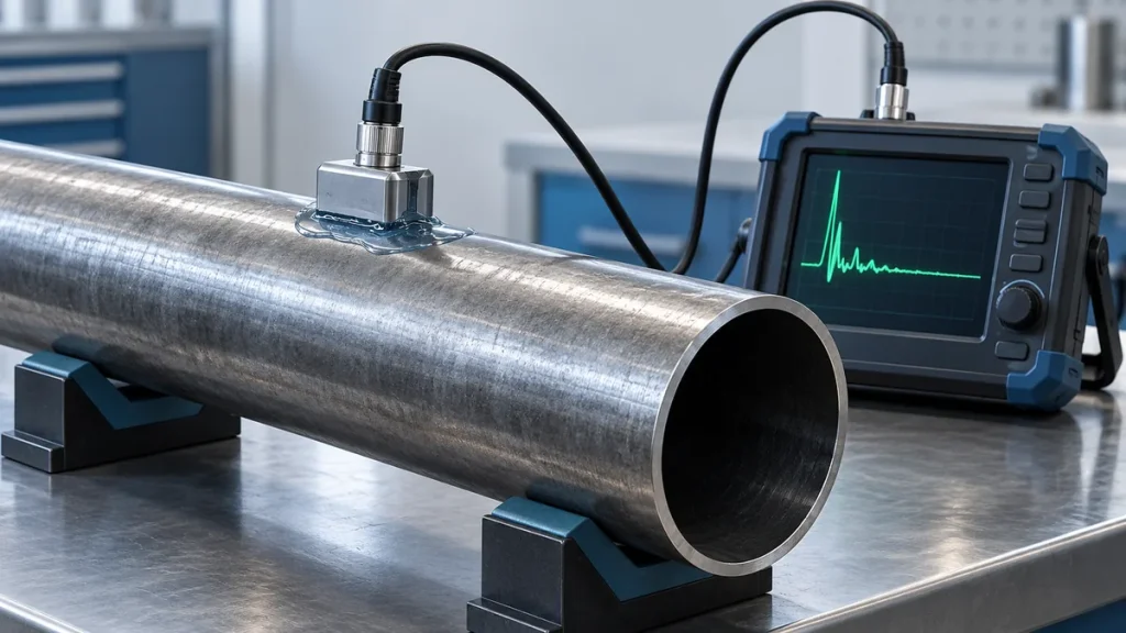 Ultrasonic Testing of Steel Tubes: Coverage and Records